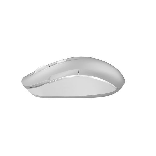 Мышь беспроводная A4Tech Fstyler FB26CS Air (Icy White), цвет серый+белый FB26CS Air (Icy White) 1606378 фото
