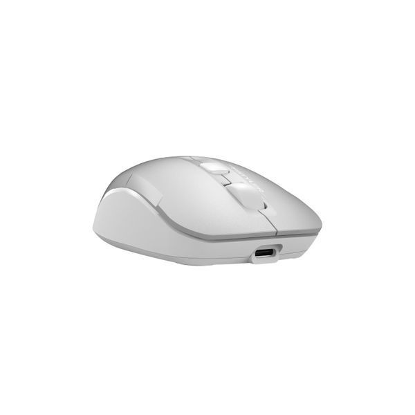 Мышь беспроводная A4Tech Fstyler FB26CS Air (Icy White), цвет серый+белый FB26CS Air (Icy White) 1606378 фото