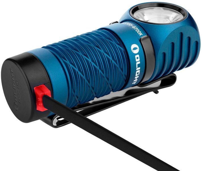 Ліхтар Olight Perun 2 Mini Midnight Blue + Налобне кріплення (1100 Lm) Perun 2 Mini BL 23704384 фото