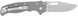 Нож Demko AD20.5 Clip Point AUS10A Grey Grivory 205-10A-CPGRY 9900000 фото 3