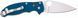 Ніж Spyderco Manix 2 CPM-SPY27 G-10 Cobalt Blue C101GPCBL2 871706 фото 2