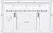 Метеостанція Bresser MyTime Jumbo LCD White 7001800GYE000 фото 2