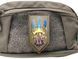 Шеврон щит - фон флаг Украины - Золотой сокол побеждает двухглавого орла ПВХ 04.007.03 фото 2