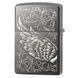 Запальничка бензинова Zippo Filigree Flame and Wing Design Чорна (29881) V77550499 фото 2