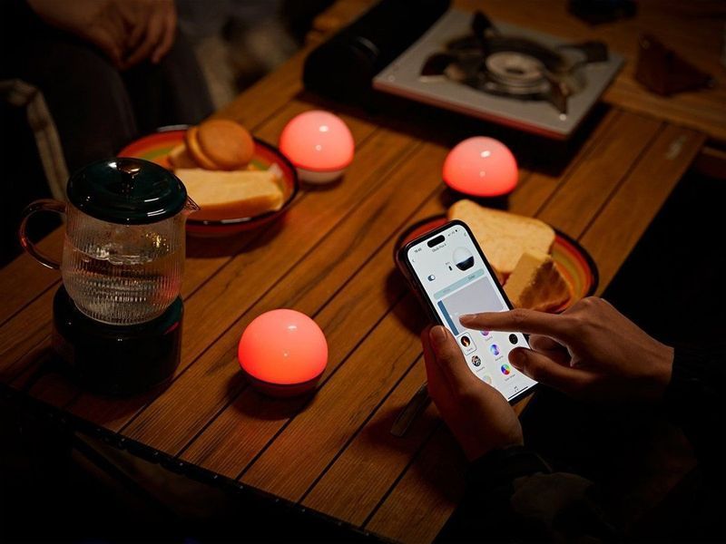 Фонарь кемпинговый Olight Obulb Plus Orange (300 Lm) 0.0008.0045 23704826 фото