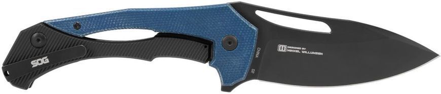 Нож SOG Bulwark FLK D2 Micarta Blue SOG-14-24-01-57 12580320 фото