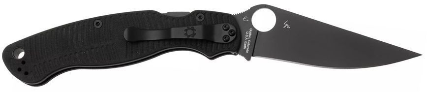 Нож Spyderco Military 2 MagnaCut Black C36GMCBKP2 871763 фото