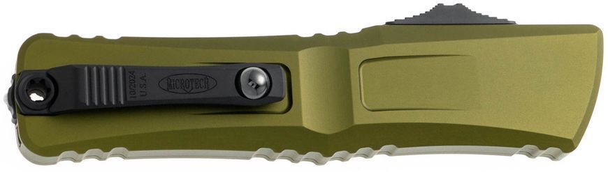 Ніж Microtech Combat Troodon GEN III Bowie Black Blade OD Green 1146-1OD 14090844 фото