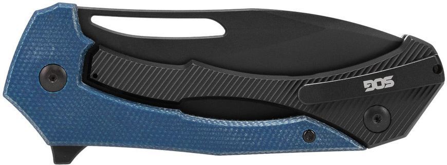 Нож SOG Bulwark FLK D2 Micarta Blue SOG-14-24-01-57 12580320 фото