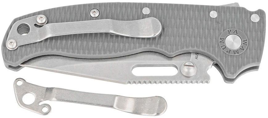 Нож Demko AD20.5 Clip Point AUS10A Grey Grivory 205-10A-CPGRY 9900000 фото
