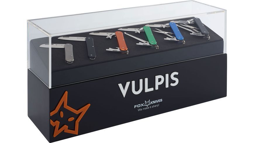 Нож Fox Vulpis Granade Pattern Aluminium Orange N690Co FX-VPGP130 OR 17530696 фото
