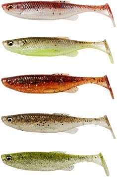 Силікон Savage Gear Fat Minnow T-Tail 105mm 11.0g Clearwater Mix (5 шт/уп) 18544331 фото