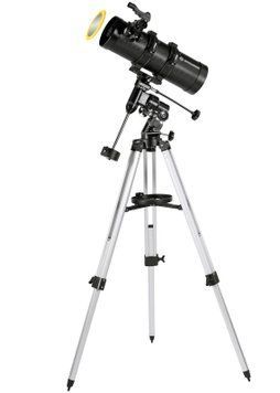 Телескоп Bresser Pluto II 114/500 EQ Carbon з сонячним фільтром та адаптером для смартфона 4614500 фото