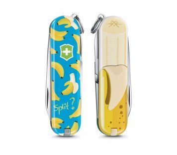Швейцарський ніж Victorinox Classic LE Banana Split 58 мм 7 функцій Кольоровий (0.6223.L1908) V77553571 фото