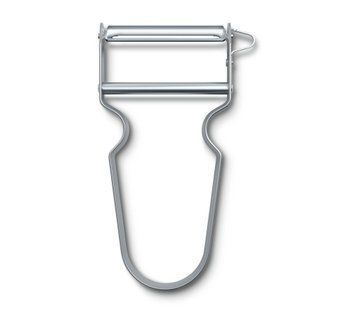Овощечистка Victorinox REX Steel стальная односторонняя гладкая ЖК 6.0900 4008496 фото