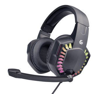 Наушники с микрофоном GHS-06, игровые, регулятор громкости, черный цвет GHS-06 1604913 фото