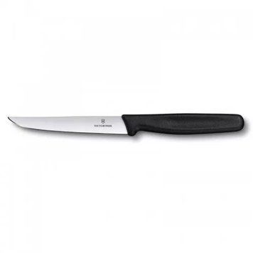 Кухонний ніж Victorinox Steak 110 мм Чорний (5.1203) V77551480 фото