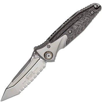 Ніж Microtech Socom Bravo Drop Point Bead Blast PS 260-8CFTI Напівсеррейтор 14090407 фото