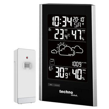 Метеостанция Technoline WS9060 Black/Silver (WS9060) DAS301786 фото