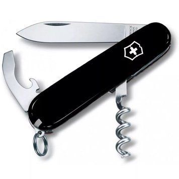 Швейцарський ніж Victorinox Waiter 84 мм 9 функцій Чорний (0.3303.3) V77552830 фото