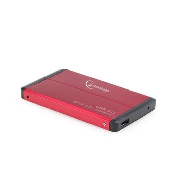 Зовнішня кишеня Gembird EE2-U3S-2-R для 2.5 SATA дисків, USB 3.0 EE2-U3S-2-R 0906115 фото