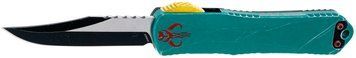Ніж Heretic Manticore E Bounty Hunter Bowie MagnaCut Aluminium CF Turquoise H026B-14A-Bounty 9880023 фото