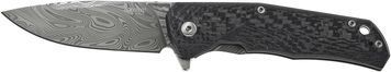 Ніж Lionsteel T.R.E Damascus THOR Carbon TRE DT FC 392112 фото