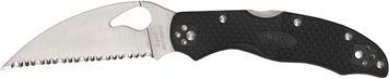 Ніж Spyderco Byrd Harrier 2 Wharncliffe Cеррейтор BY01SBKWC2 871506 фото