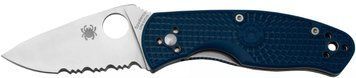 Ніж Spyderco Persistence Lightweight Напівсеррейтор C136PSBL 871548 фото