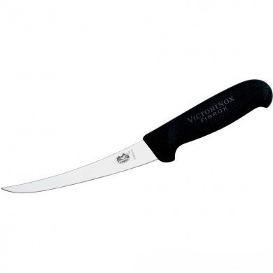 Нож кухонный обвалочный Victorinox Fibrox 15 см, черный 5.6603.15 4004541 фото