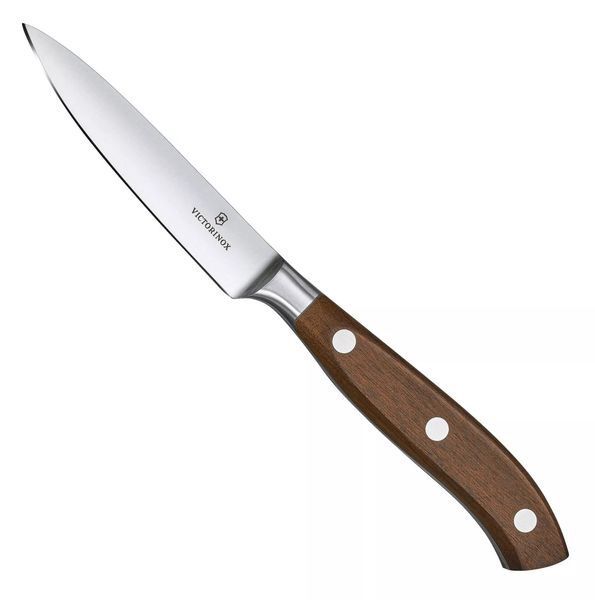 Кухонный кованный нож Victorinox Grand Maitre Wood Kitchen 100 мм дерево (7.7200.10G) V77551367 фото