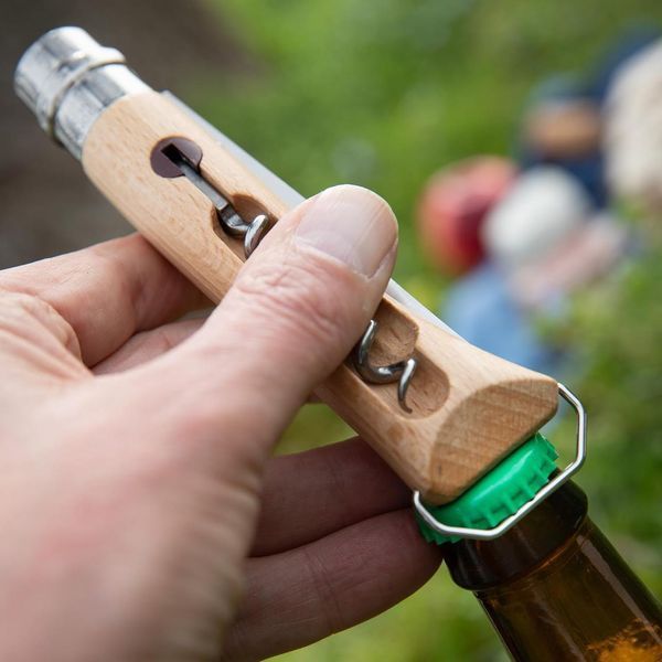 Нож Opinel №10 VRI Corkscrew (Штопор + Открывачка) 002578 2046682 фото