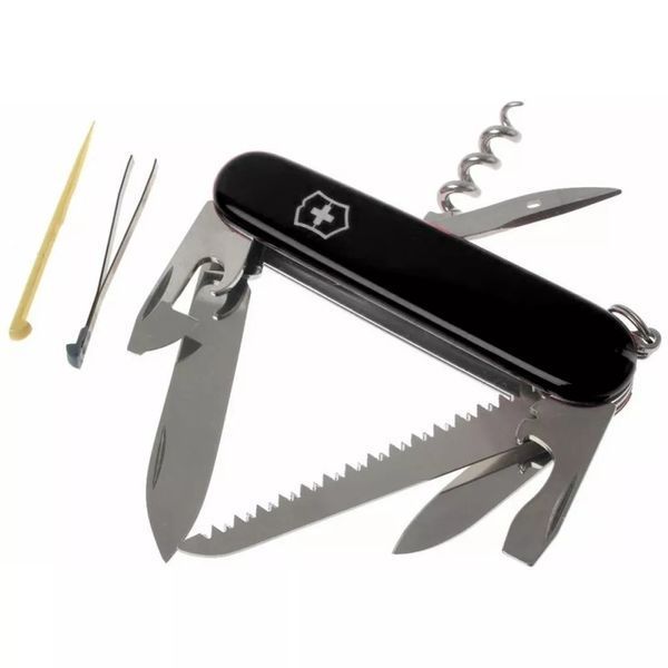 Швейцарский нож Victorinox Camper 91 мм, 13 функций Черный (1.3613.3) V77552846 фото