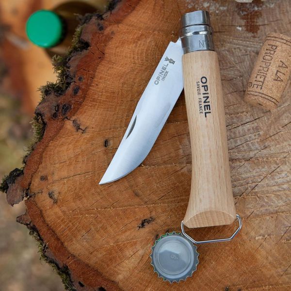 Нож Opinel №10 VRI Corkscrew (Штопор + Открывачка) 002578 2046682 фото