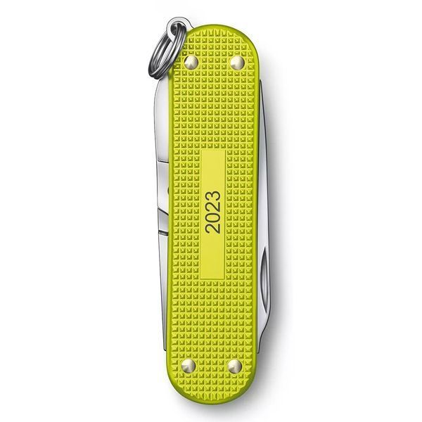 Швейцарський ніж лімітованої серії Victorinox Classic SD Alox Limited Edition Жовтий 58 мм (0.6221.L23) V77553487 фото
