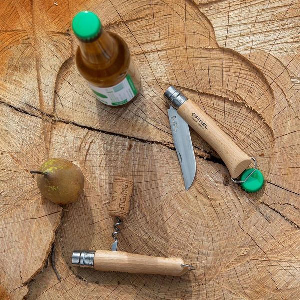 Нож Opinel №10 VRI Corkscrew (Штопор + Открывачка) 002578 2046682 фото