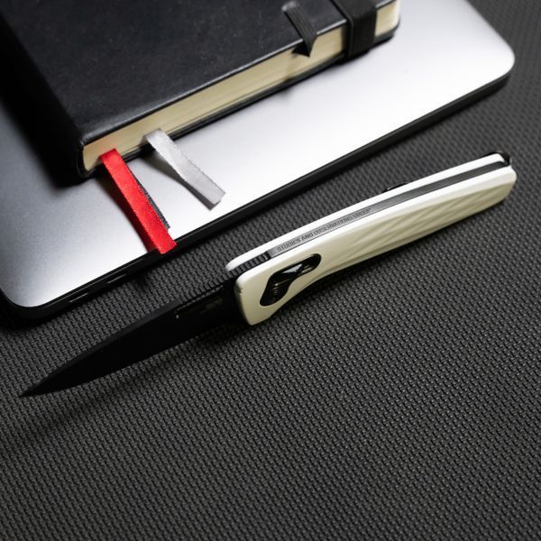 Ніж SOG One-Zero XR Aluminium Black Blade White SOG-12-73-05-57 12580314 фото