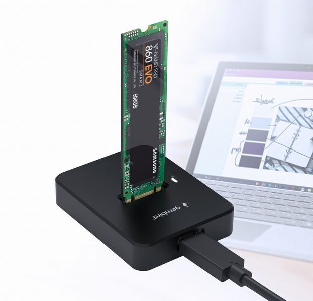 Док-станция для жестких дисков Gembird DD-U3M2 DD-U3M2 1606260 фото