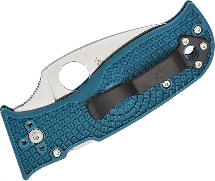 Ніж Spyderco Lil Temperance 3 Lightweight Синий C69PBL3K390 871622 фото