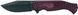 Ніж Fox Eastwood Tiger Black Blade Micarta Burgundy FX-524 MB 17530679 фото 1