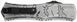 Ніж Microtech Hera II Mini Double Edge Brushed Metal Bats Handle Signature Series Grey 1702M-1BMHWBAS 14090684 фото 2