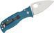 Ніж Spyderco Lil Temperance 3 Lightweight Синий C69PBL3K390 871622 фото 4