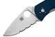Нож Spyderco Persistence Lightweight Полусеррейтор C136PSBL 871548 фото 4
