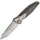 Ніж Microtech Socom Bravo Drop Point Bead Blast PS 260-8CFTI Напівсеррейтор 14090407 фото 1