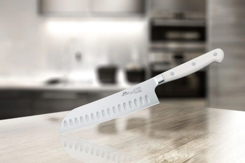 Ніж кухонний Due Cigni Florence Santoku 180 мм White 2C 677/18 W 19040232 фото