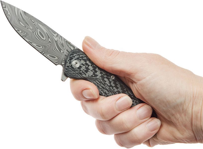 Нож Lionsteel T.R.E. Damascus THOR Carbon TRE DT FC 392112 фото