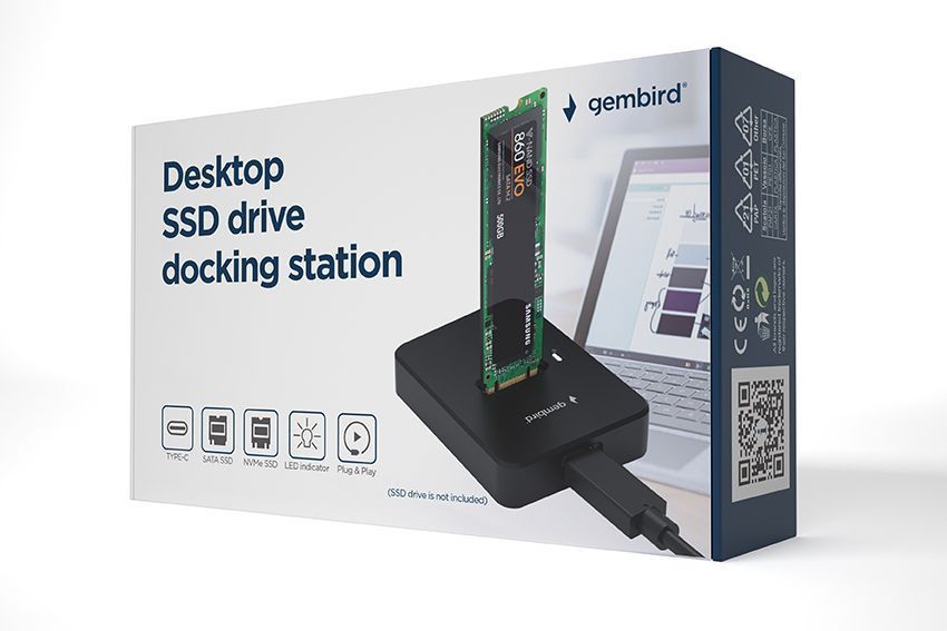Док-станция для жестких дисков Gembird DD-U3M2 DD-U3M2 1606260 фото