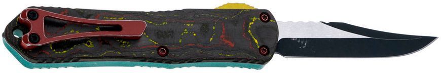 Ніж Heretic Manticore E Bounty Hunter Bowie MagnaCut Aluminium CF Turquoise H026B-14A-Bounty 9880023 фото