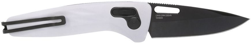 Ніж SOG One-Zero XR Aluminium Black Blade White SOG-12-73-05-57 12580314 фото