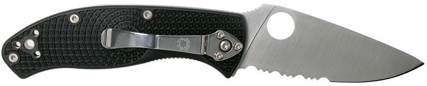 Ніж Spyderco Tenacious Lightweight Напівсеррейтор C122PSBK 871390 фото